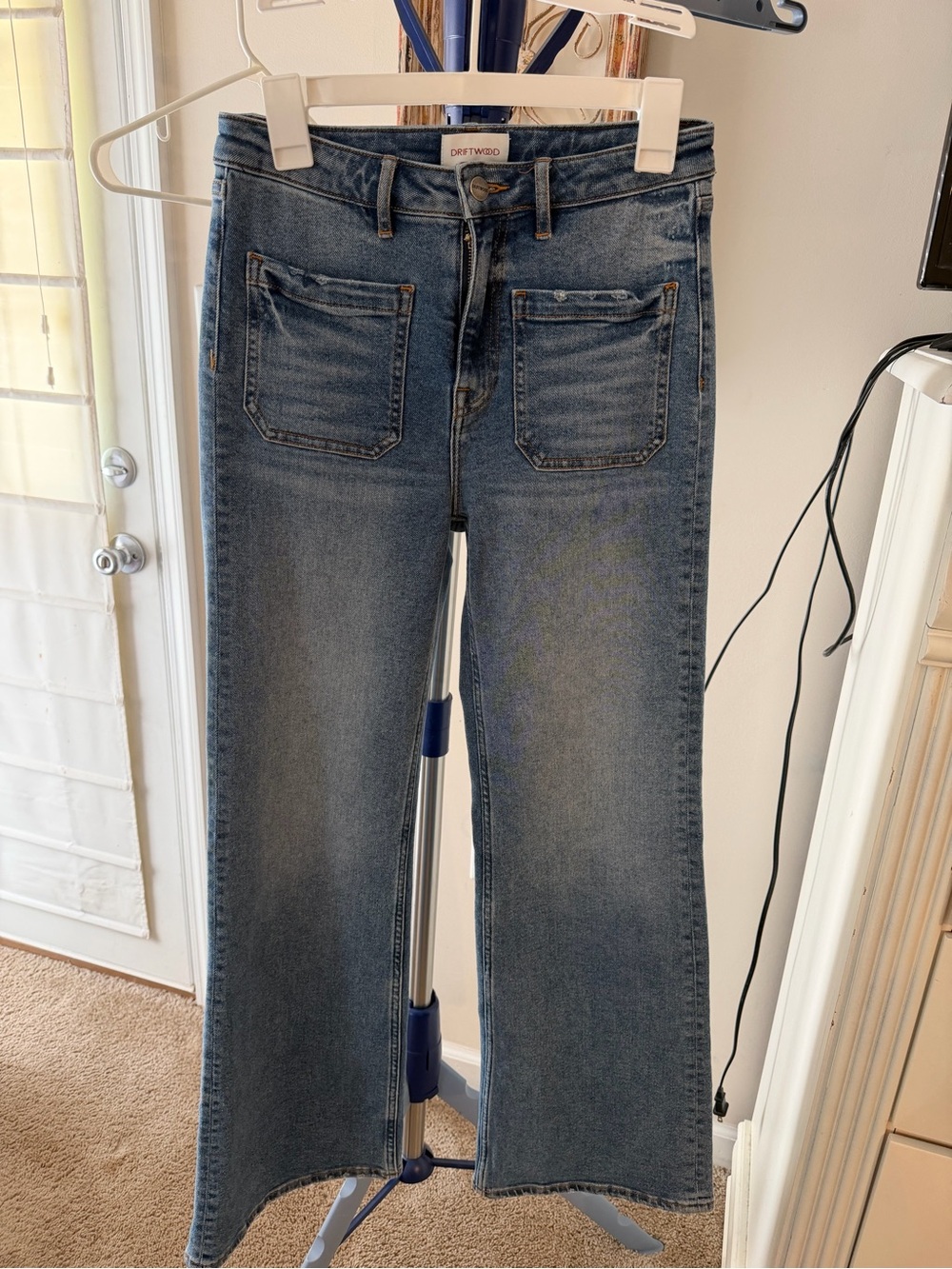 DRIFTWOOD Women's Jeans in Medium Blue Denim